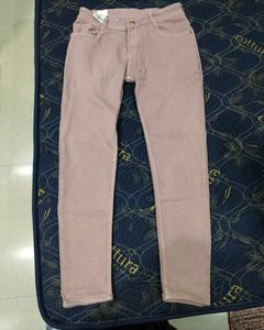 Light Pink Slim Fit Jeans