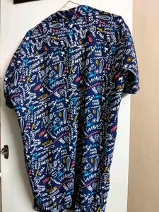 Men's typographic Nightsuit