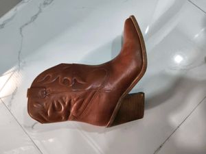 Western Style Ankle Boots