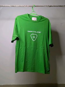 GERTRUDE Bright Green Graphic T-Shirt