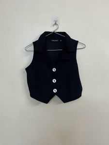 Stylish Black Vest