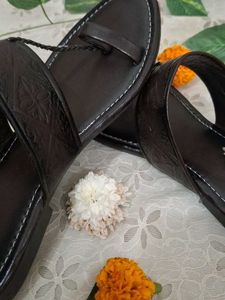 Brown Leather Sandals