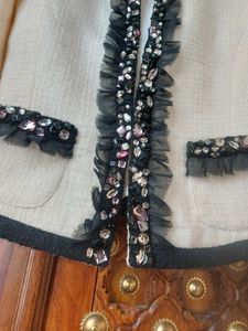 ❤️Korean Exclusive Embellished tweed Jacket