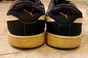 PUMA Smash-Inspired Casual Sneakers – Black/White/
