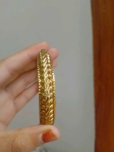 Set of Elegant Gold Bangles