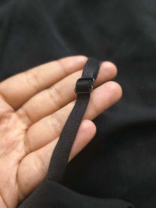 Sleek Black Midi Slip Dress