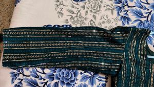 Embellished Teal Kurta