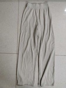 Ribbed Wide Leg Pants