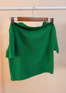 Vibrant Green Zara T-Shirt
