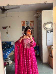 Elegant Pink Kurta Set with Dupatta