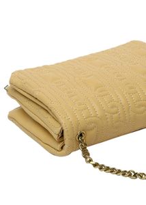 RSVP Yellow Textured Medium Cross Body Bag