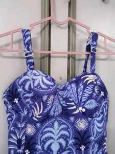 Blue Floral Sundress