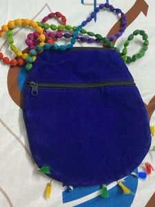 Embroidered Sling Bag
