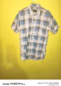 Men's Plaid Short Sleeve Shirt
