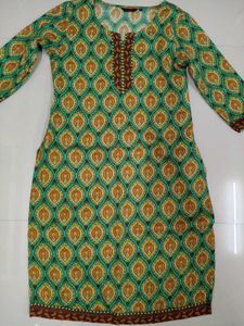 Green kurta