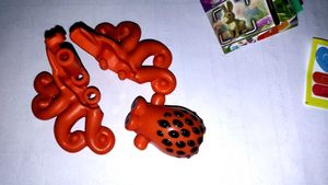 Cute Orange Octopus Toy