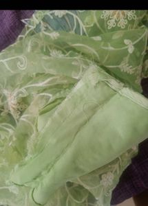 Taavi/ Biba Y2k Vintage Green Embroidered Kurta Se