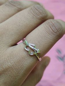 925 sterling heart silver Ring✨