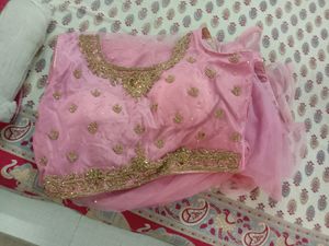 Crop Top And Lahnga