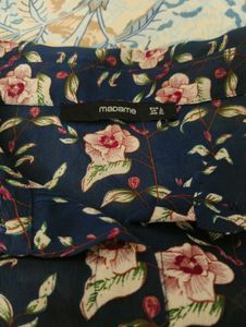 Floral Print Button-Down Shirt