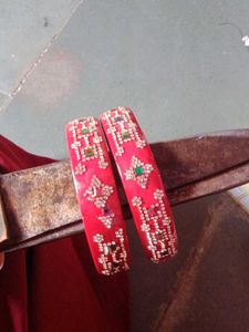 Beautiful Red Bangles
