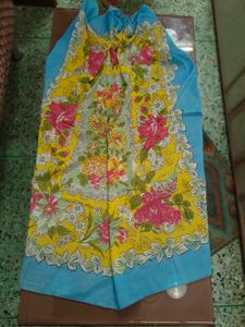 Vibrant Floral Print Dupatta