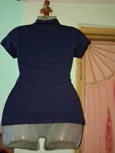 Navy Blue Polo T-Shirt