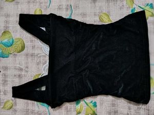Goth Velvet Lace Trim Tank Top