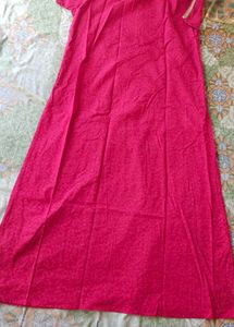 Beautiful Pink Embellished Maxi Dress