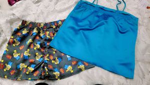 Simpsons Sleep satin night wear