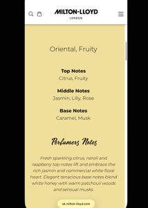 Milton Lloyd Colour Me Femme Gold Perfume