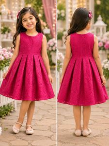 Beautiful Pink Lace Dress