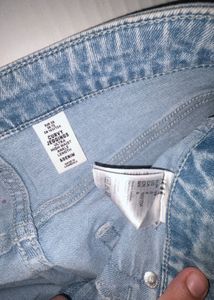 Light Wash Distressed Jeans