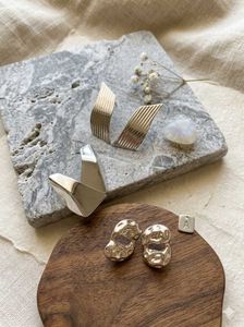 Unique Sculptural Earrings Set PACK OF 2