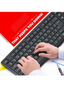 Intex GENIE USB Keyboard &amp; Mouse Combo