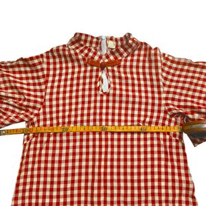 korean gingham pinterest plaid picnic dress