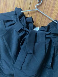 Chic Black Wide Leg Pants
