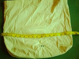 H&amp;M Beige Canvas Tote Bag
