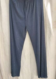 I. Sparkly Blue Leggings