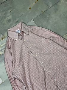 Classic Striped Men's Button-Down Shirt