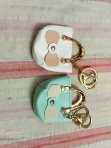 Cute Mini Handbag Keychain Set