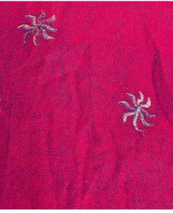 Maroon Woollen Top With Embroidery inGolden Thread