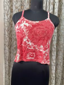 Tie-Dye Spaghetti Strap Top