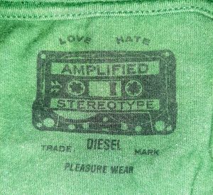 💎 Authentic DIESEL Green Men's T-Shirt – Premium