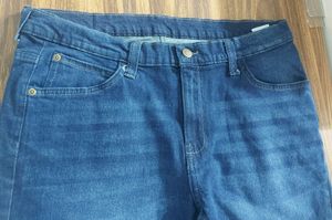 Trendy Men's Navy Blue Jeans