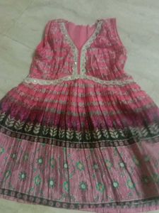 crepe cresh Palazzo Pants and alia kurti