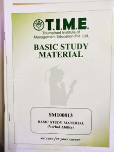 TIME Study Material For CAT Preparation With Test