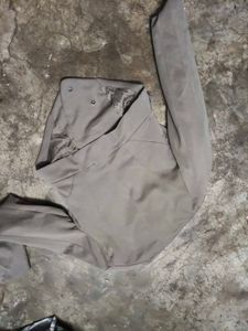 Stylish Beige Cropped Jacket