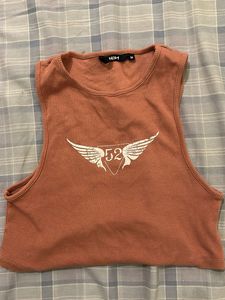 Stylish NDH Graphic Tank Top