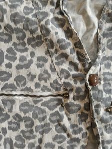 Leopard Print Vest